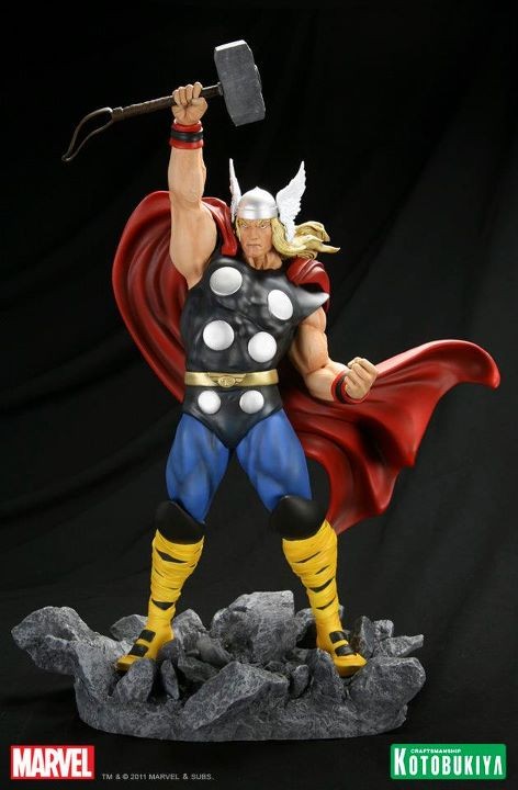 Thor (Classic), Avengers, Kotobukiya, Pre-Painted, 1/6, 4934054091935